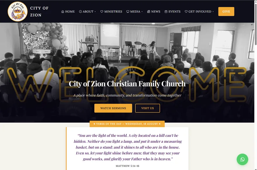 The City of Zion website